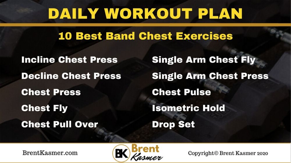 10 BEST Resistance Band Chest Exercises for STRENGTH PHYSIQUE