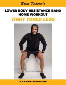 Lower Body Resistance Band Home Workout for Tight Toned Legs