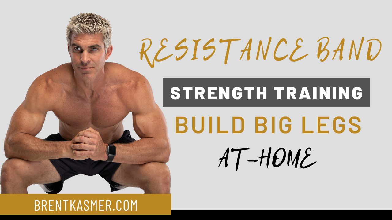Resistance Band Strength Training Build Big Legs at Home