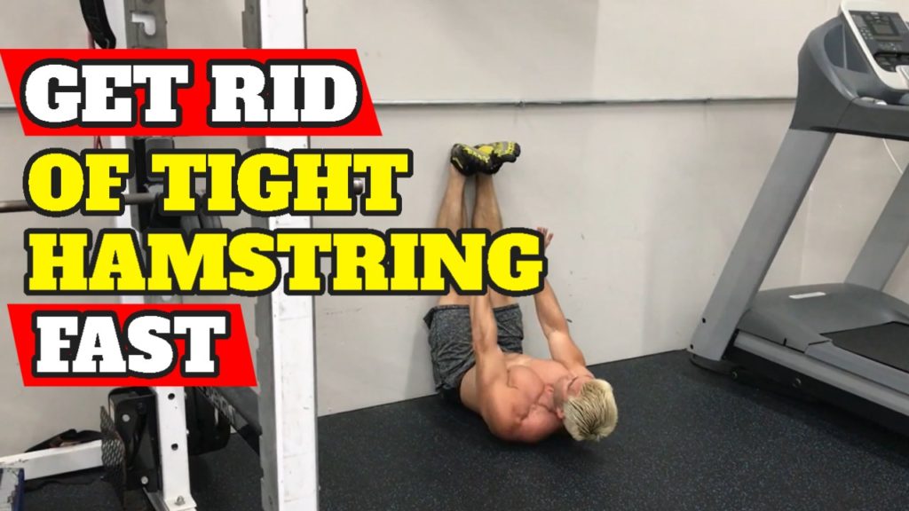 How to do Hamstring wall stretch