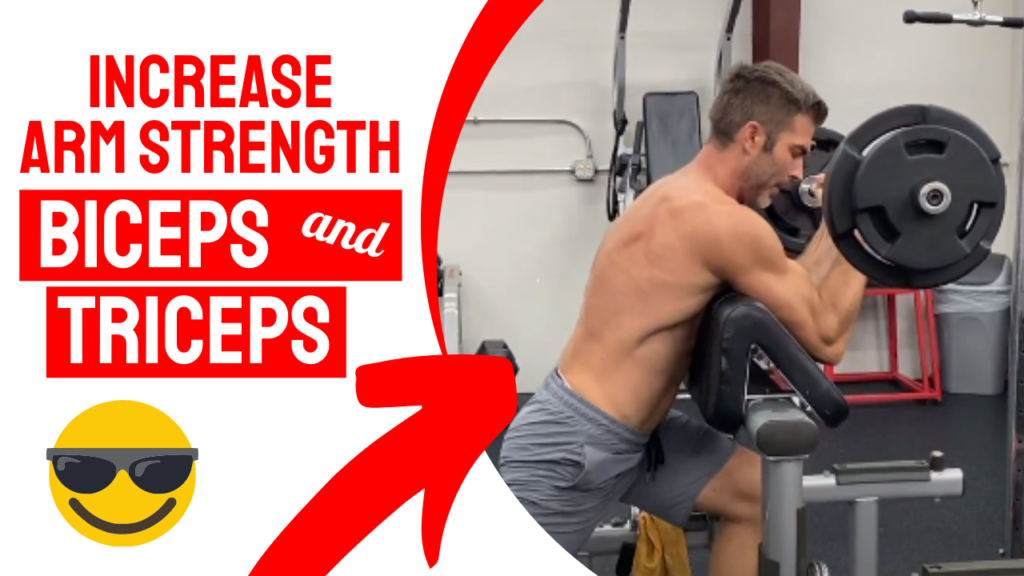 how to increase arm strength for bicep and tricep muscles