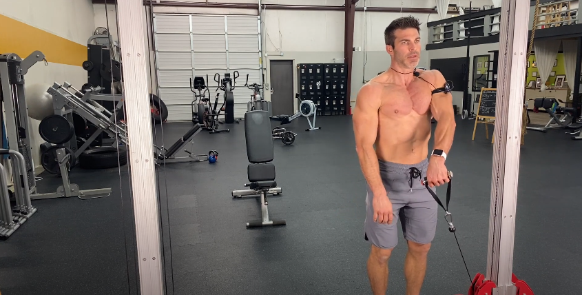 chest exercises, chest workout, bigger chest muscles, upper chest shrug exercise